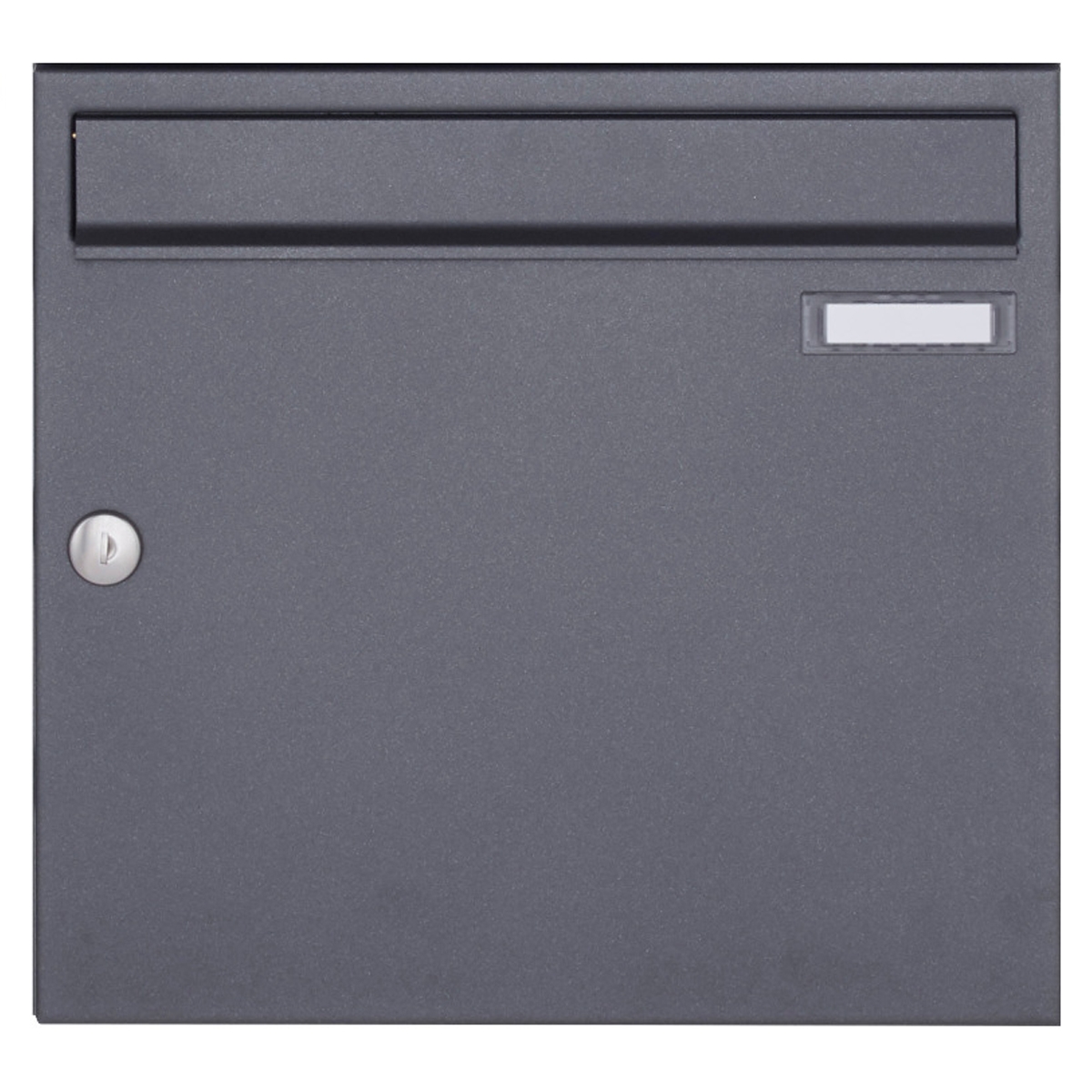 Aufputz Briefkasten Design BASIC 382A AP - 355x330x100 - DB703 eisenglimmer