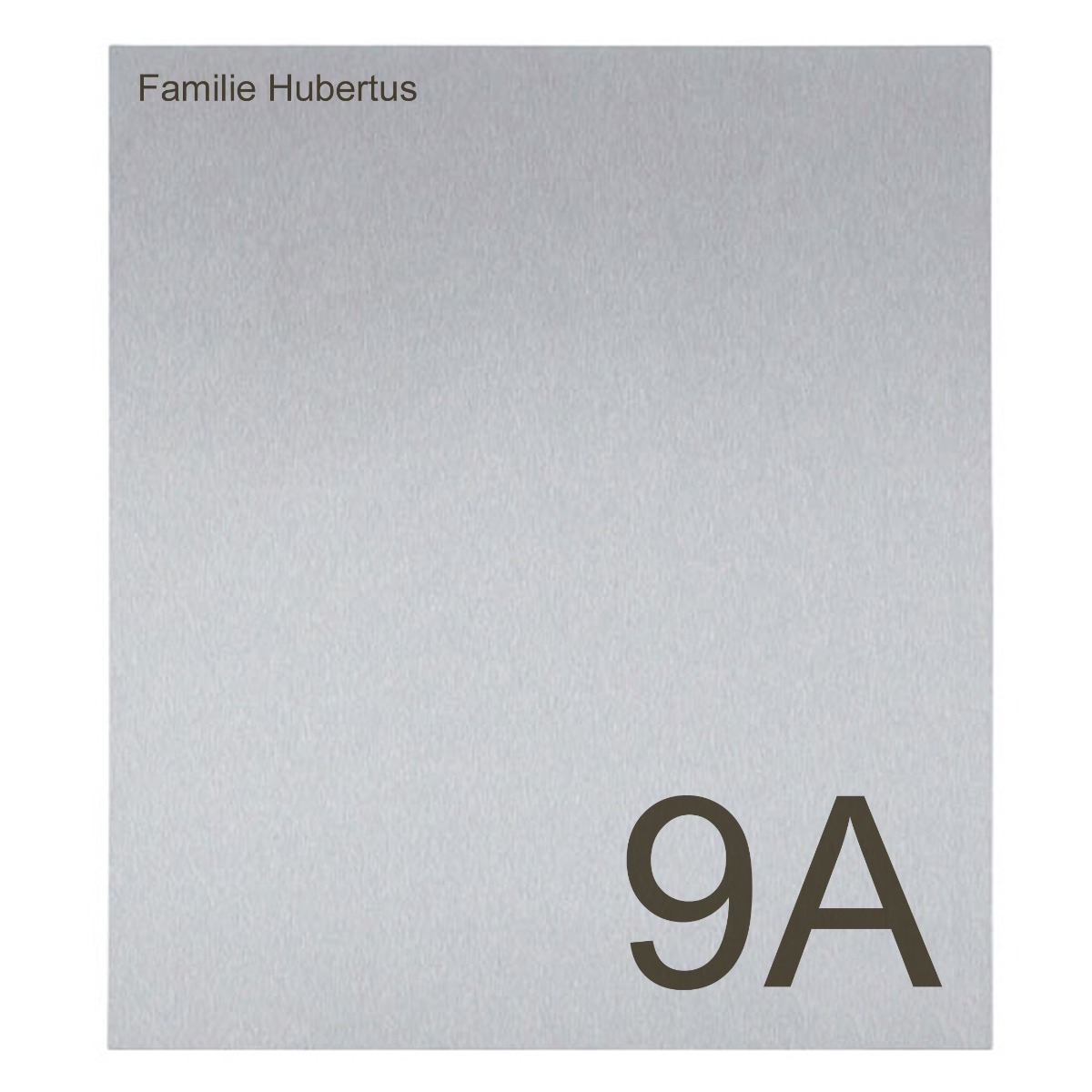 Design Briefkasten SCHILLER MEDIUM VA7016 - Edelstahl V2A, geschliffen & RAL 7016 anthrazitgrau