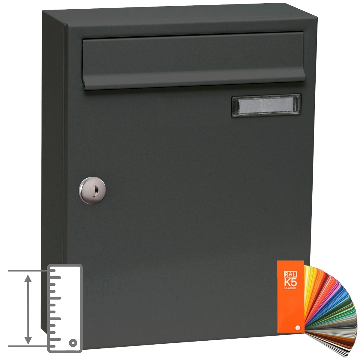 Aufputz Briefkasten BASIC - 370 x 440 x 160