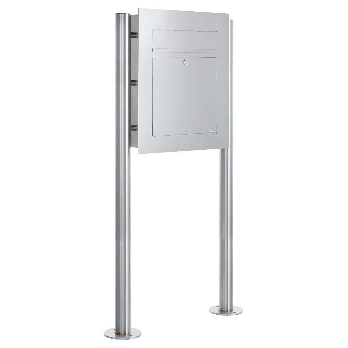 Edelstahl Standbriefkasten DESIGNER Style BIG ST-R