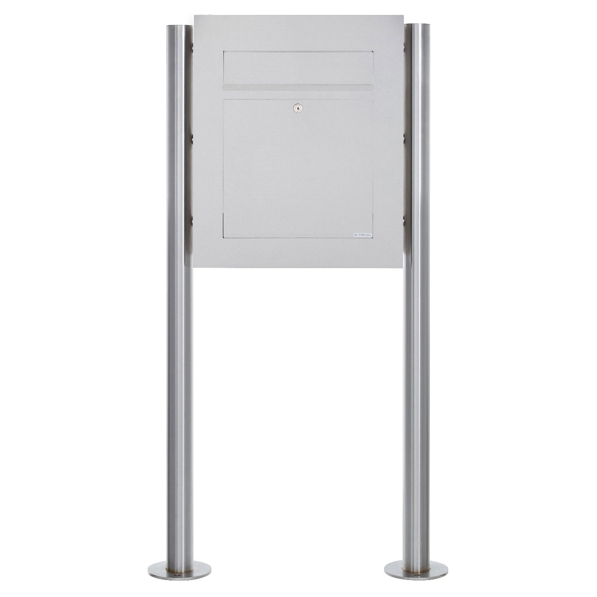 Edelstahl Standbriefkasten DESIGNER Style BIG ST-R