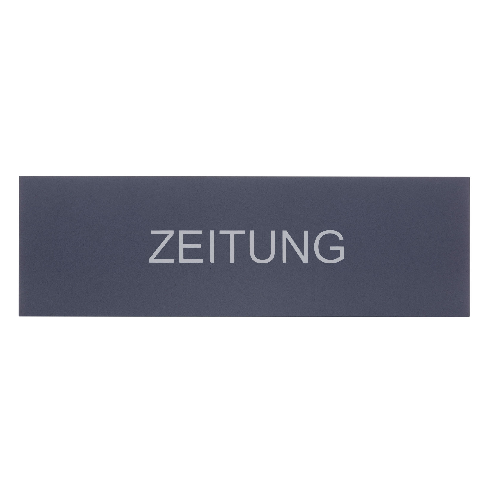 Design Zeitungsfach Modell 143ZF-7016 - RAL 7016 anthrazitgrau