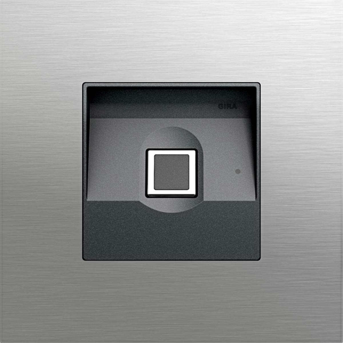 Gira System 106 Keyless In Fingerprintmodul - Edelstahl V2A, geschliffen