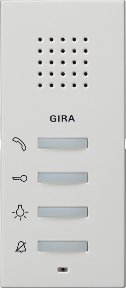 Gira Wohnungsstation AP Cremeweiß glänzend 125001