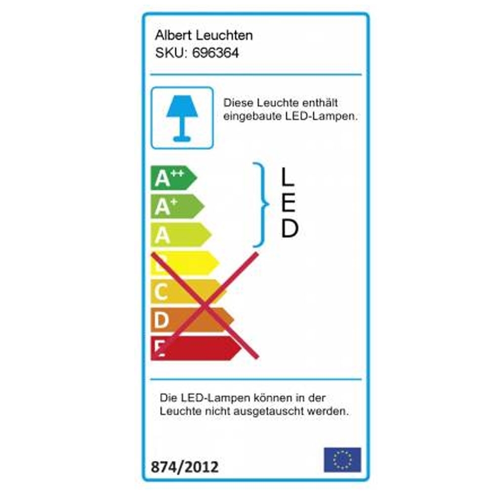 Design Wandleuchte KEPLER SMALL 225x395 - 2-seitig - RAL nach Wahl - Hausnummer - Straße o. Name