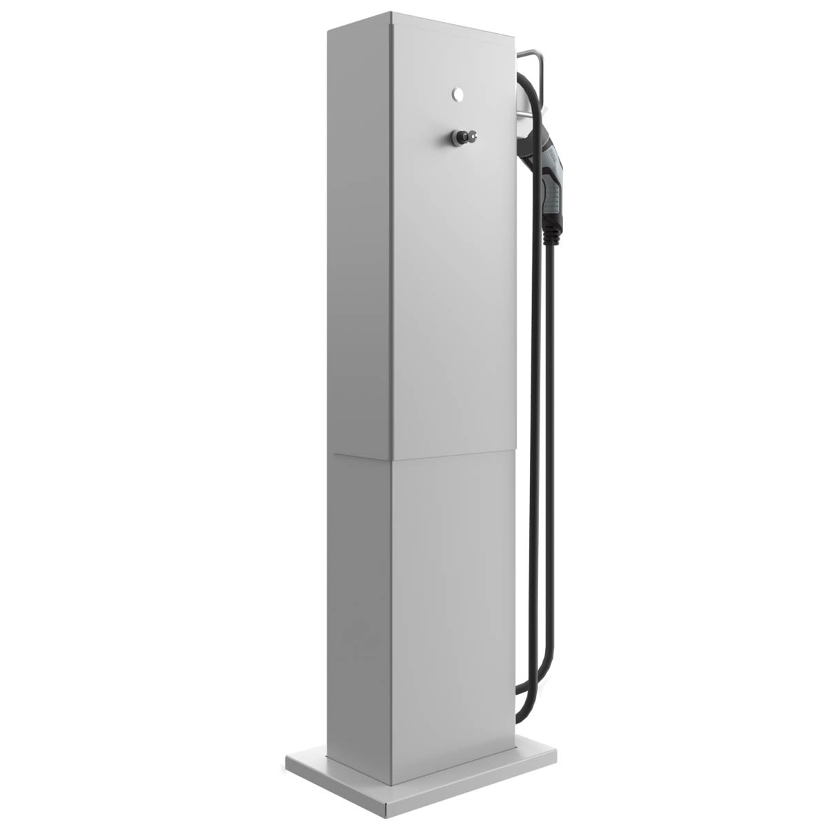 Ladesäule Draw BASIC Charge 1X - 22kW/32A mit 1x Typ 2 Ladekabel