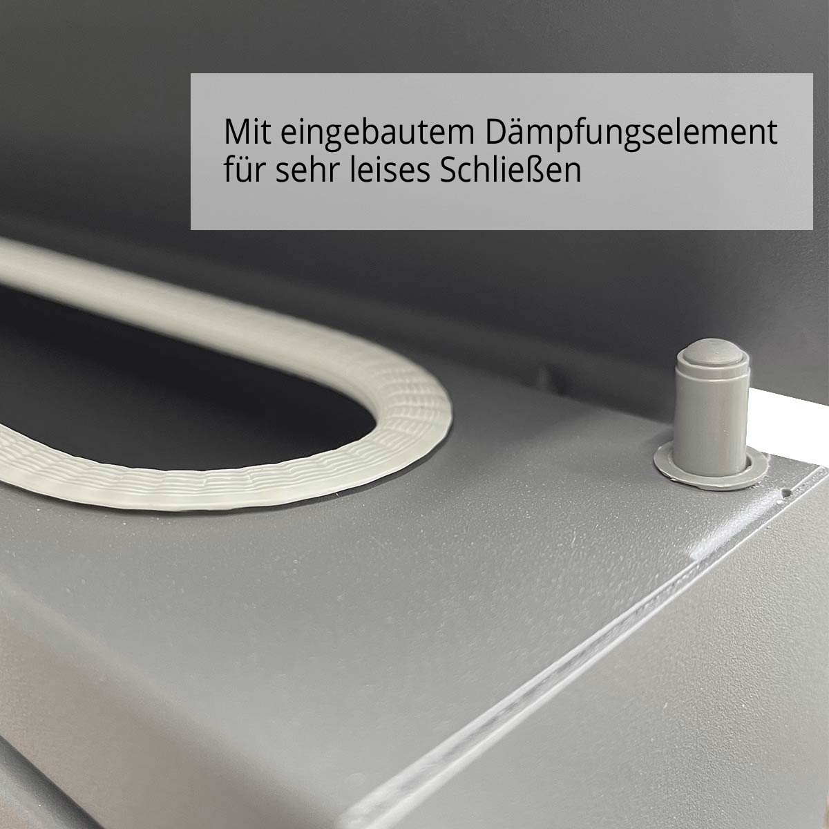 Edelstahl Design Briefkasten KÄSTNER - Design Linie TWOSmall in RAL nach Wahl