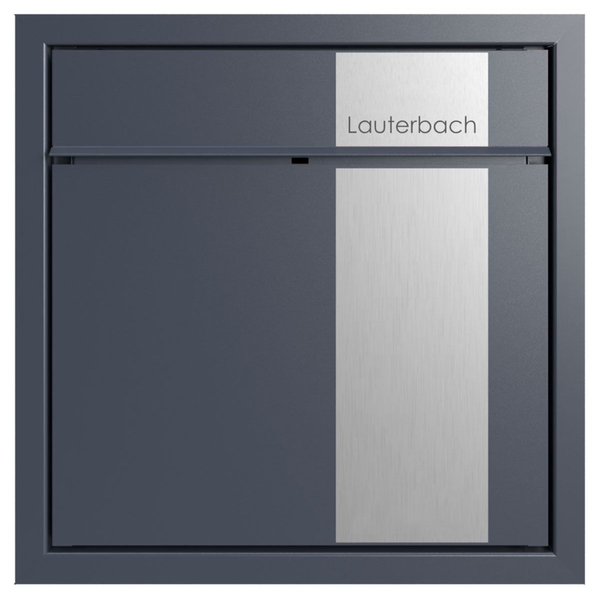 Unterputz Briefkasten GOETHE UP - Design Elegance 2 - RAL nach Wahl