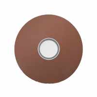 Campana in acciaio inox Designer LED - ROUND 100 - Aspetto acciaio corten